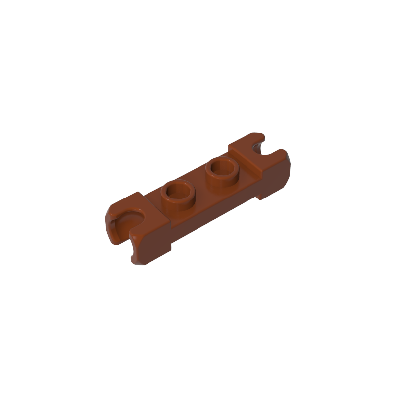 Placa de rótula de doble cara 1x2