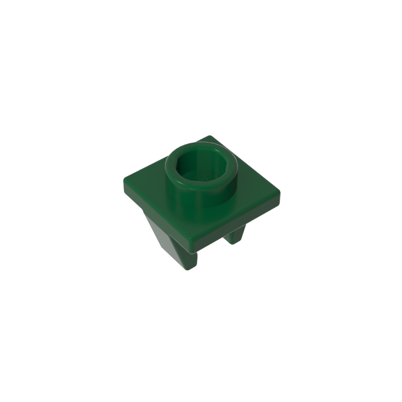 Reverse clamp 1 point fork carriage