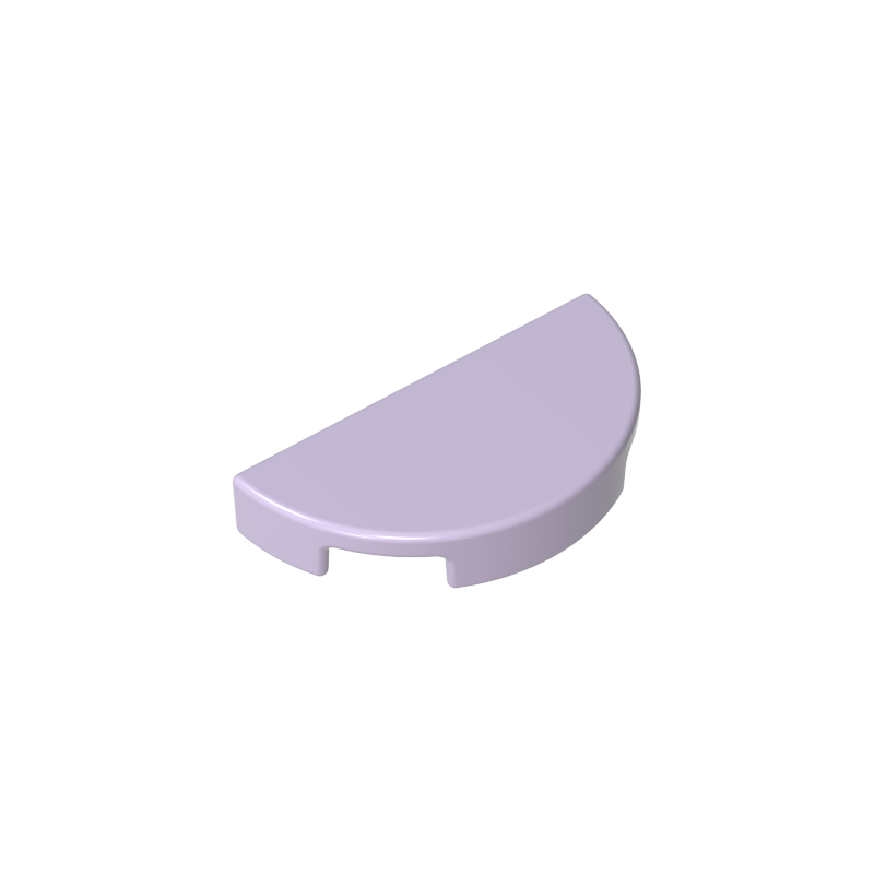 Panel luminoso semicircular curvo