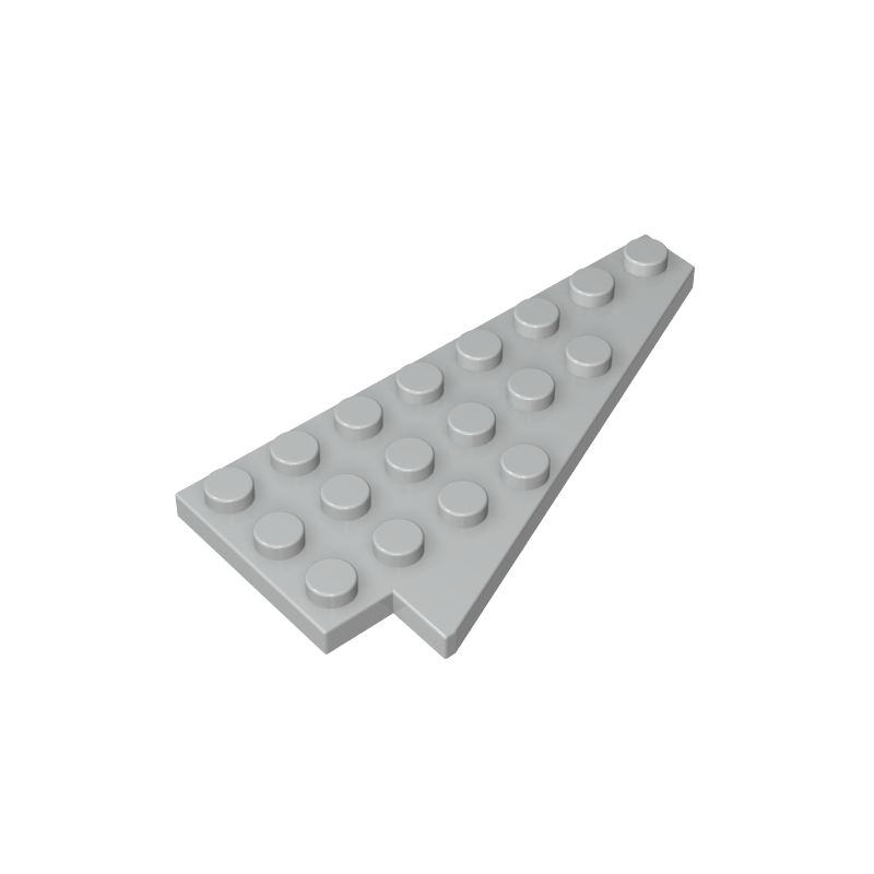 Wedge Plate 8x4 Right Wing