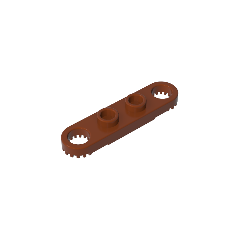 1x4 plate with toothed end