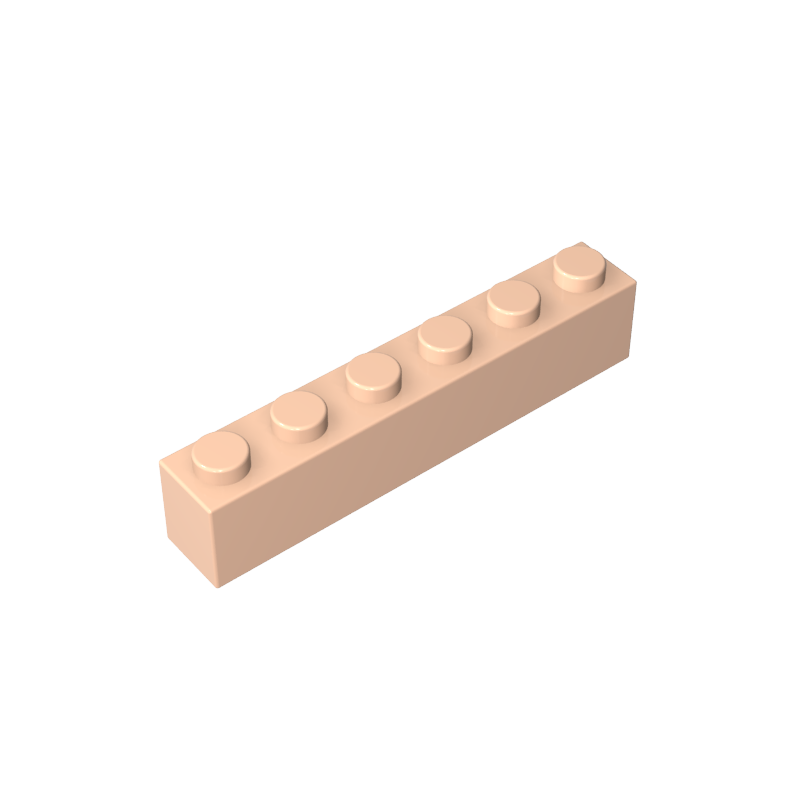 1x6 bottomless column brick