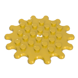 6x6 turntable with 14 gears