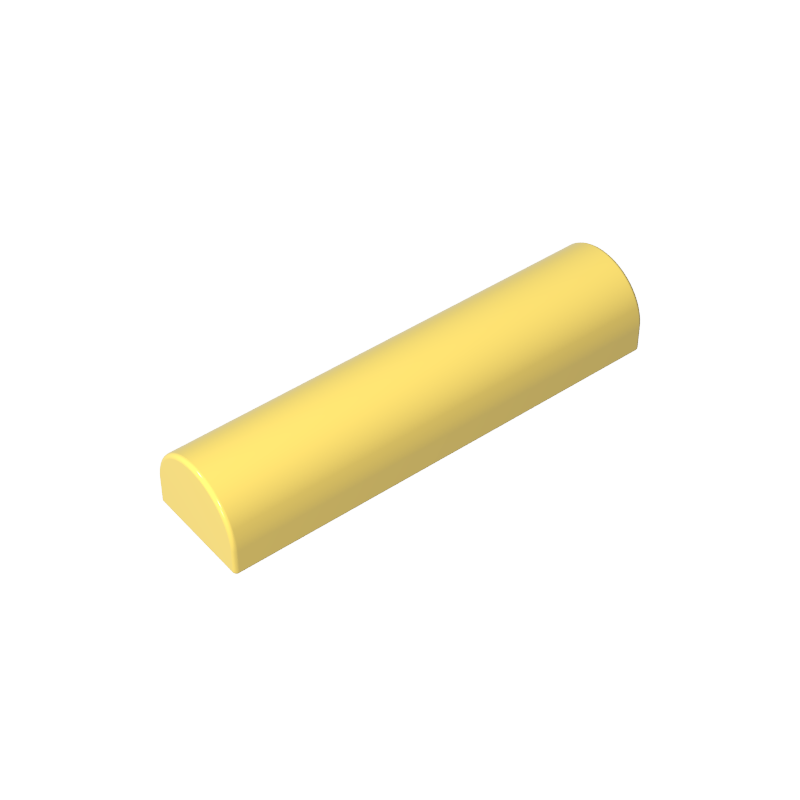 Ladrillo semicircular curvo 1x4x2/3