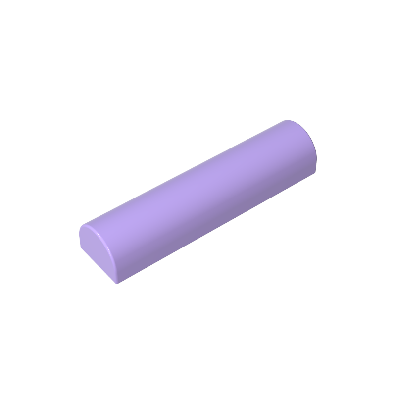 Ladrillo semicircular curvo 1x4x2/3