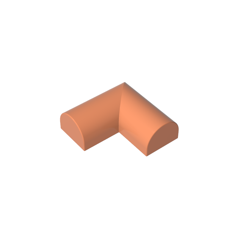 2x2x2/3 corner curved tiles
