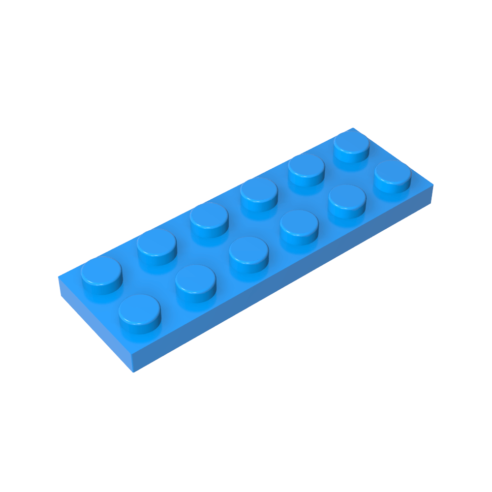 Placa 2 x 6-MyGobricksEs