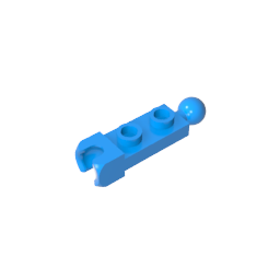 Placa especial 1 x 2 con copa de extremo de 5,9 mm y bola de remolque-MyGobricksEs