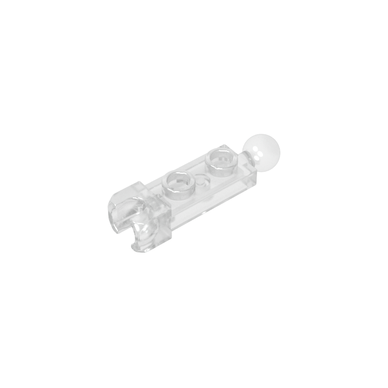 Placa especial 1 x 2 con copa de extremo de 5,9 mm y bola de remolque-MyGobricksEs
