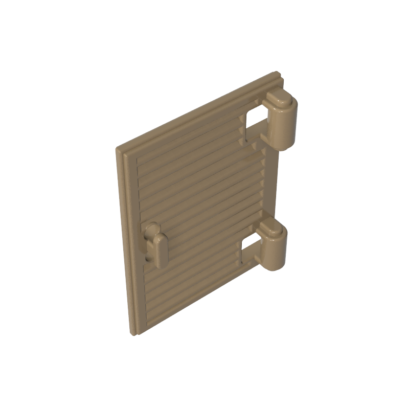 Ventanas con persianas de 1x2x3