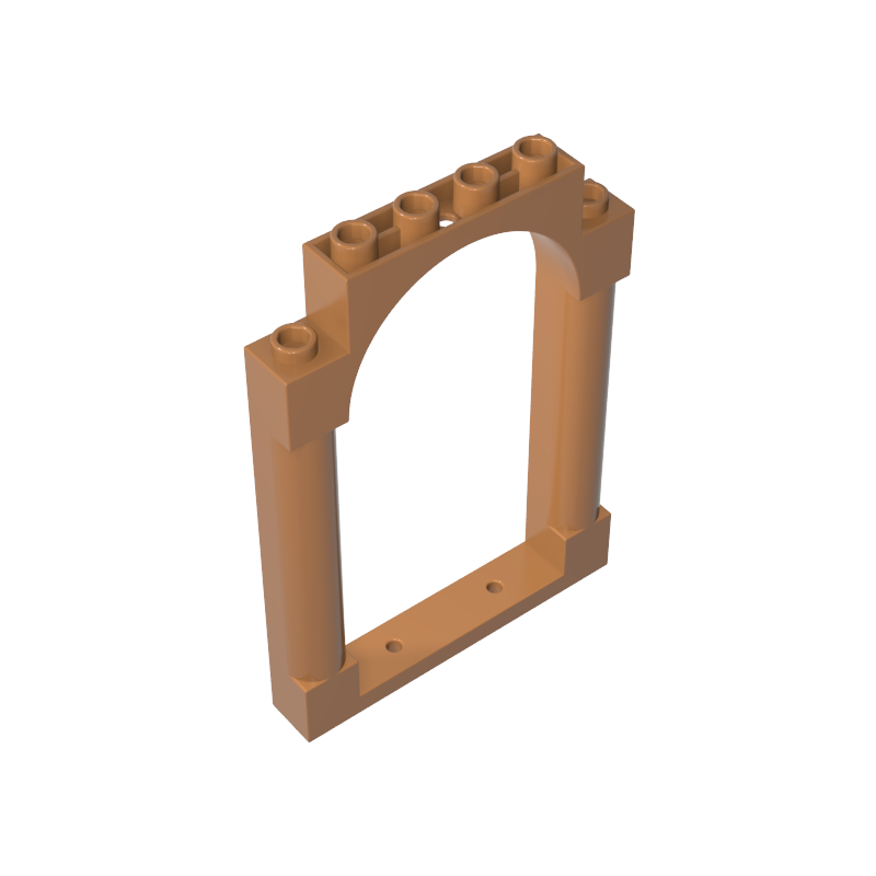 Panel de pared de arco curvo 1x6x7