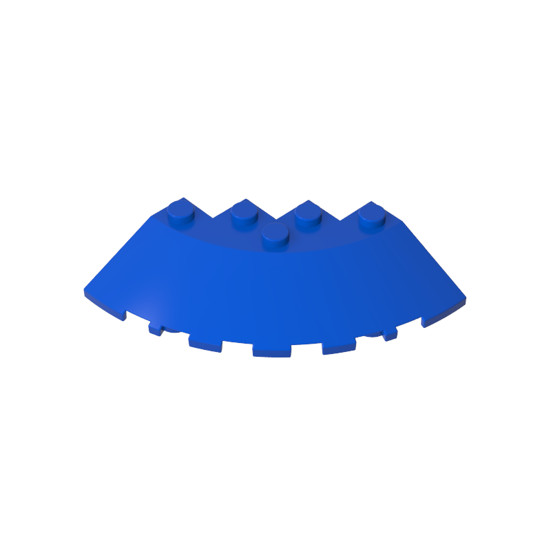 6x6 curved corner brick