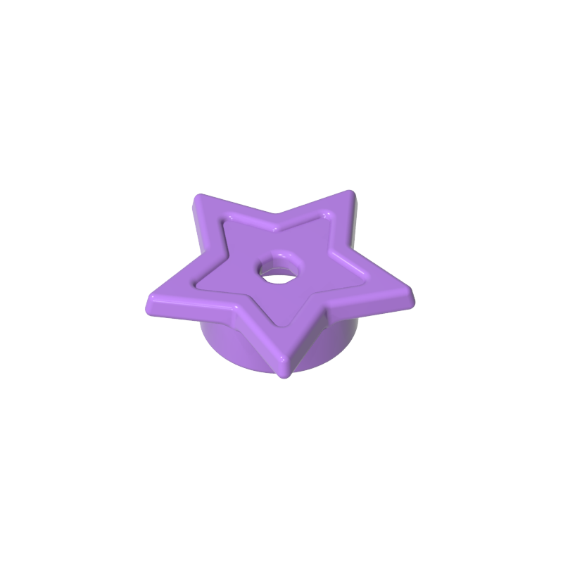 Decoración De Estrella De Cinco Puntas De 1x1
