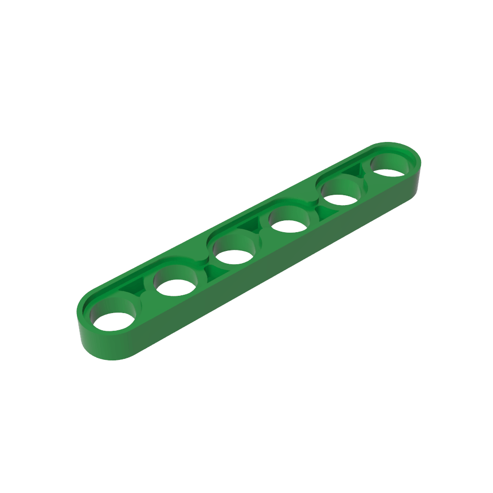 Viga técnica 1 x 6 delgada-MyGobricksEs