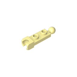 Placa especial 1 x 2 con copa de extremo de 5,9 mm y bola de remolque-MyGobricksEs