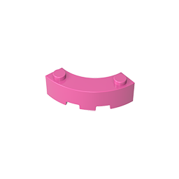 3x3 curved bricks