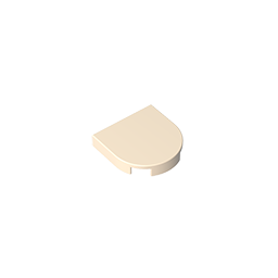 2x2 semicircular light panel