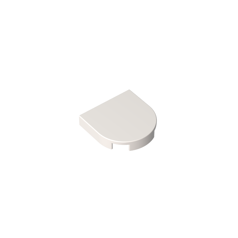 2x2 semicircular light panel