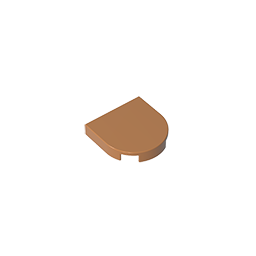 2x2 semicircular light panel