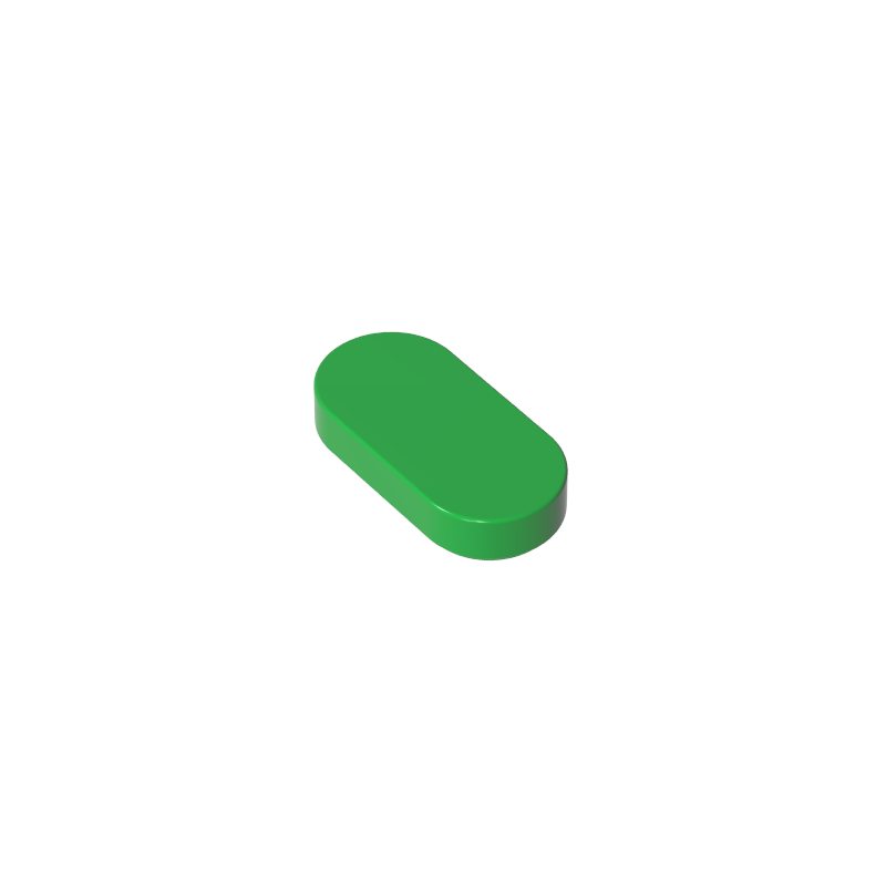 1x2 oval light panel