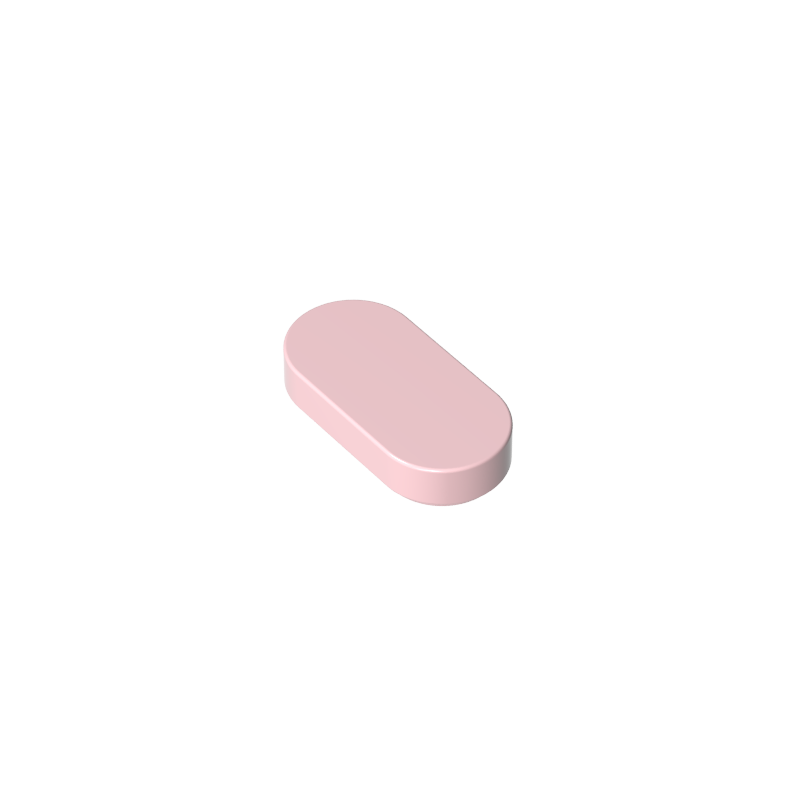 1x2 oval light panel