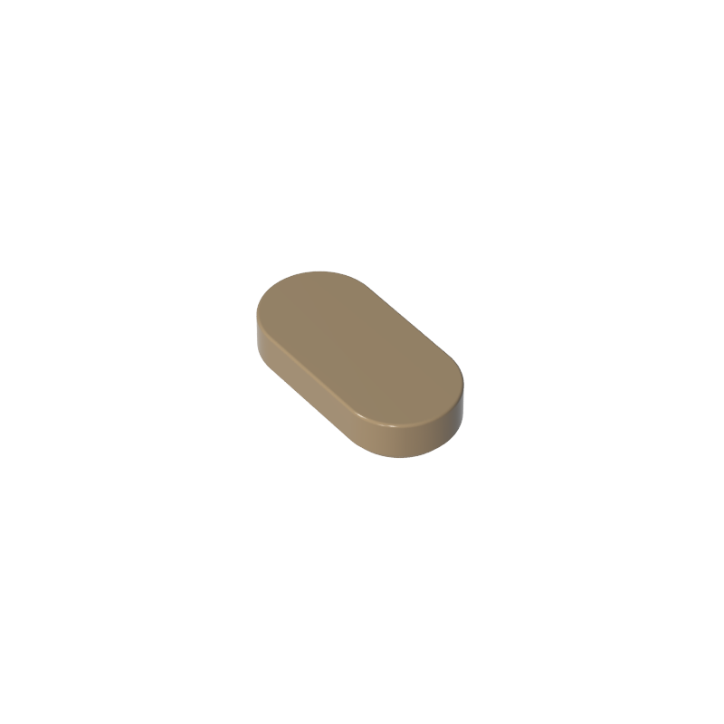 1x2 oval light panel