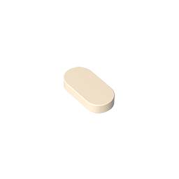 1x2 oval light panel