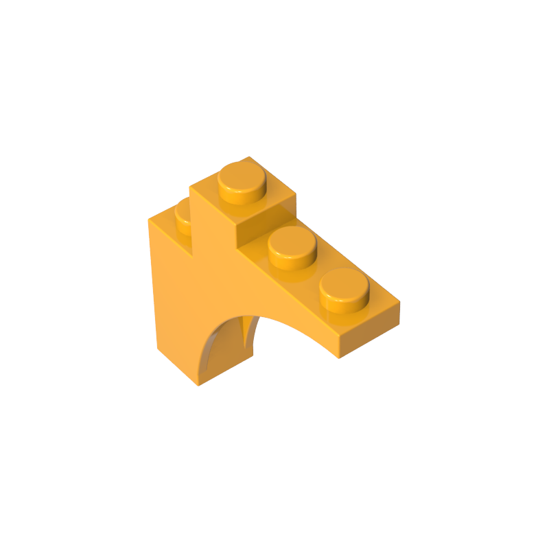 Ladrillo curvo 1x4x3