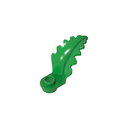 1x1 with curved upright blade