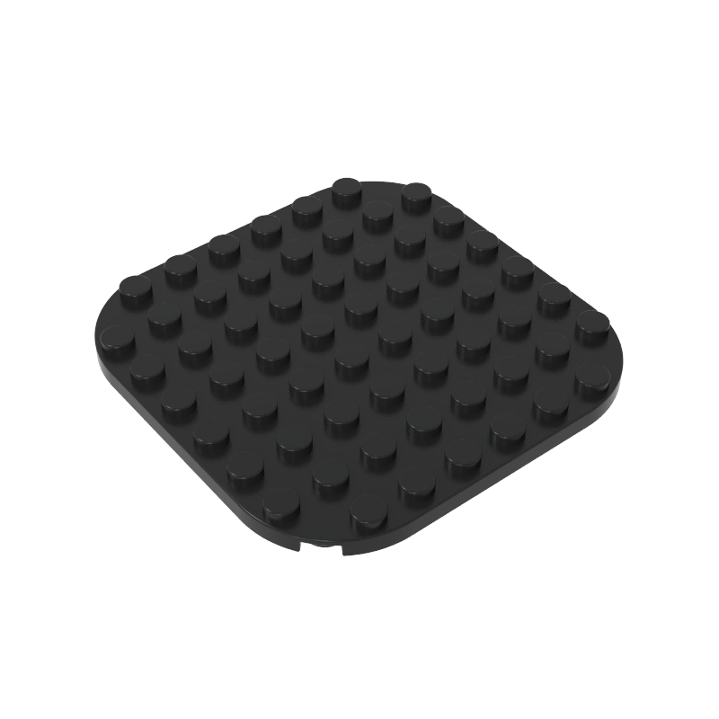 8x8 rounded corner base plate