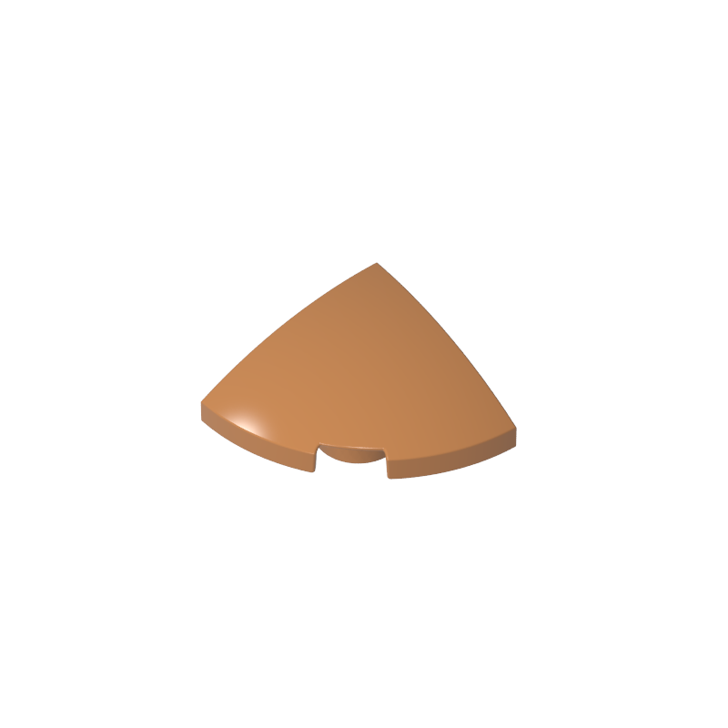 2x2x2/3 arc-shaped light panel