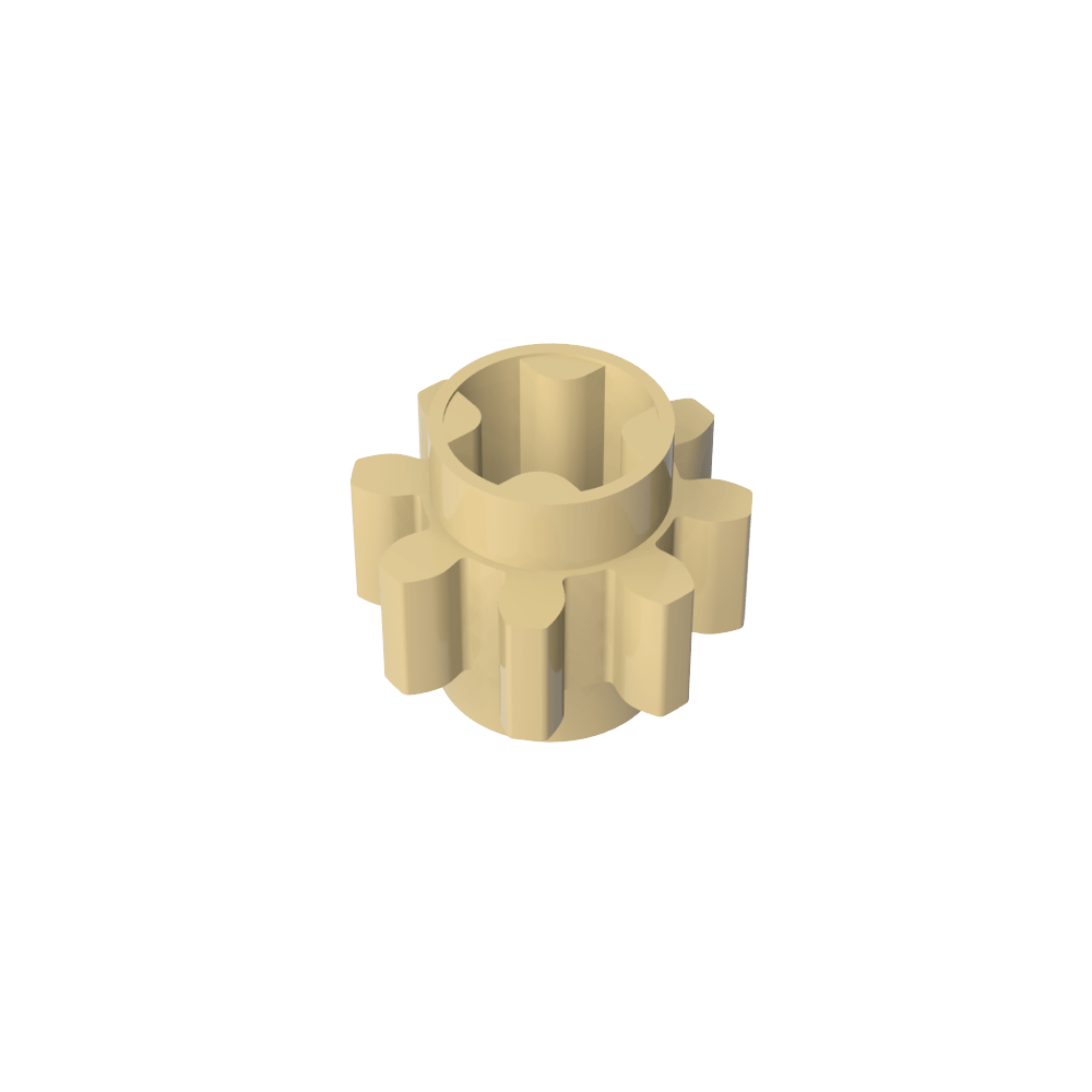 Engranaje técnico de 8 dientes-MyGobricksEs