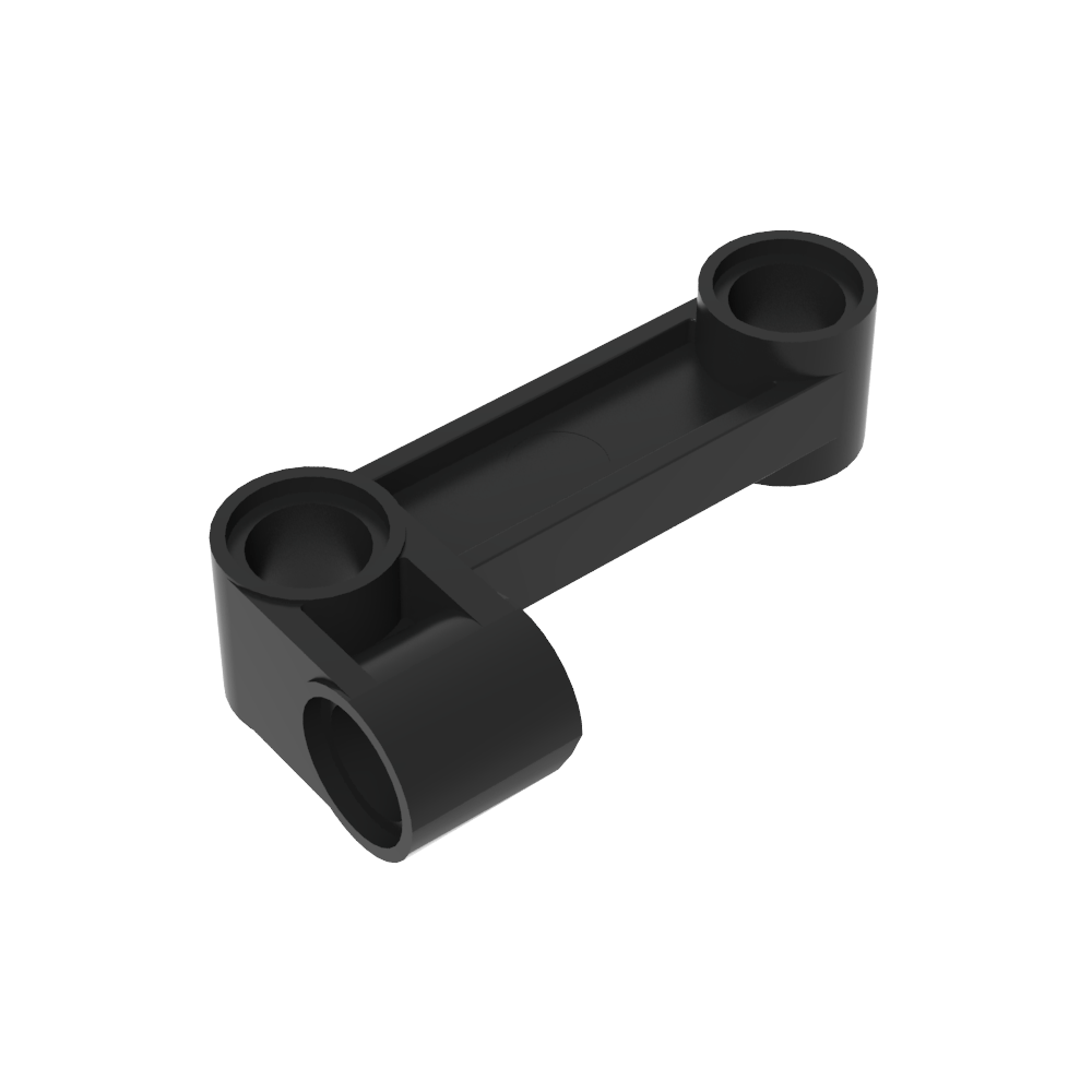 Conector Technic Pin Perpendicular 2 x 4 Doblado - Viga con Orificio de 90 Ø 4.8-MyGobricksEs