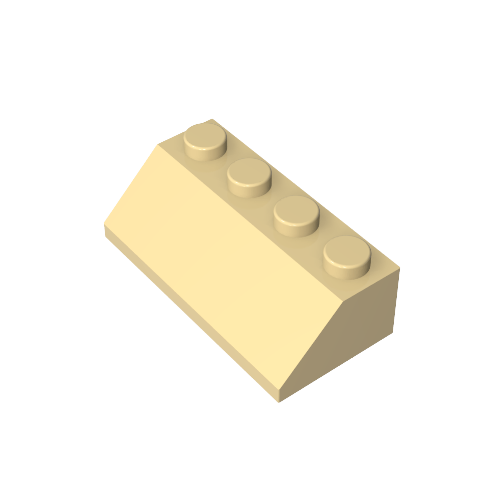Pendiente 45° 2 x 4-MyGobricksEs