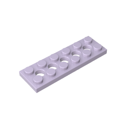 Placa técnica 2 x 6 [5 agujeros]-MyGobricksEs