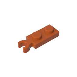 Placa modificada 1 x 2 con clip en el extremo (agarre vertical)-MyGobricksEs