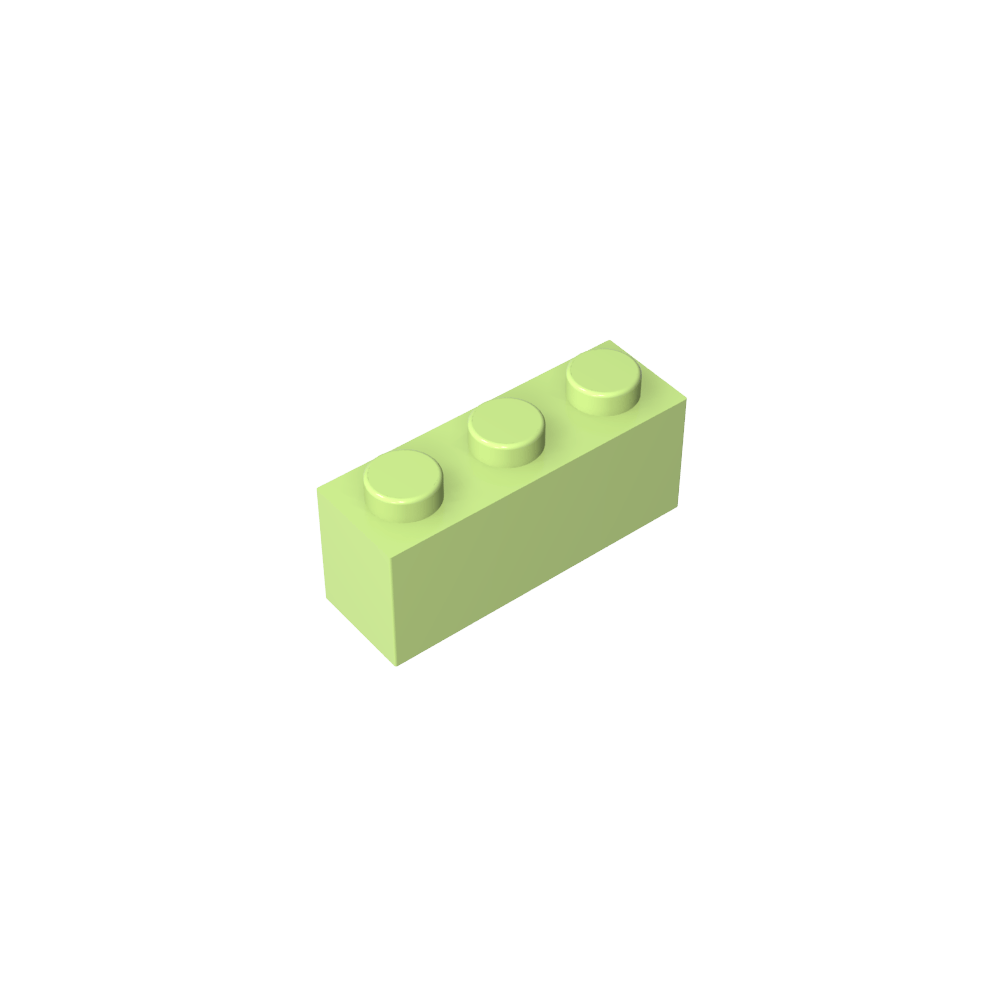 Ladrillo 1 x 3-MyGobricksEs