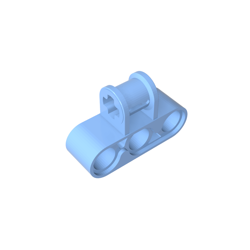 Conector de eje y pasador Technic Perpendicular Triple-MyGobricksEs
