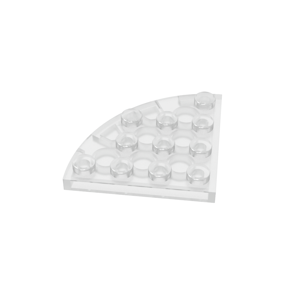 Placa de esquina redonda 4 x 4-MyGobricksEs