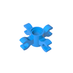 Conector Technic Pin Redondo con 4 Clips-MyGobricksEs