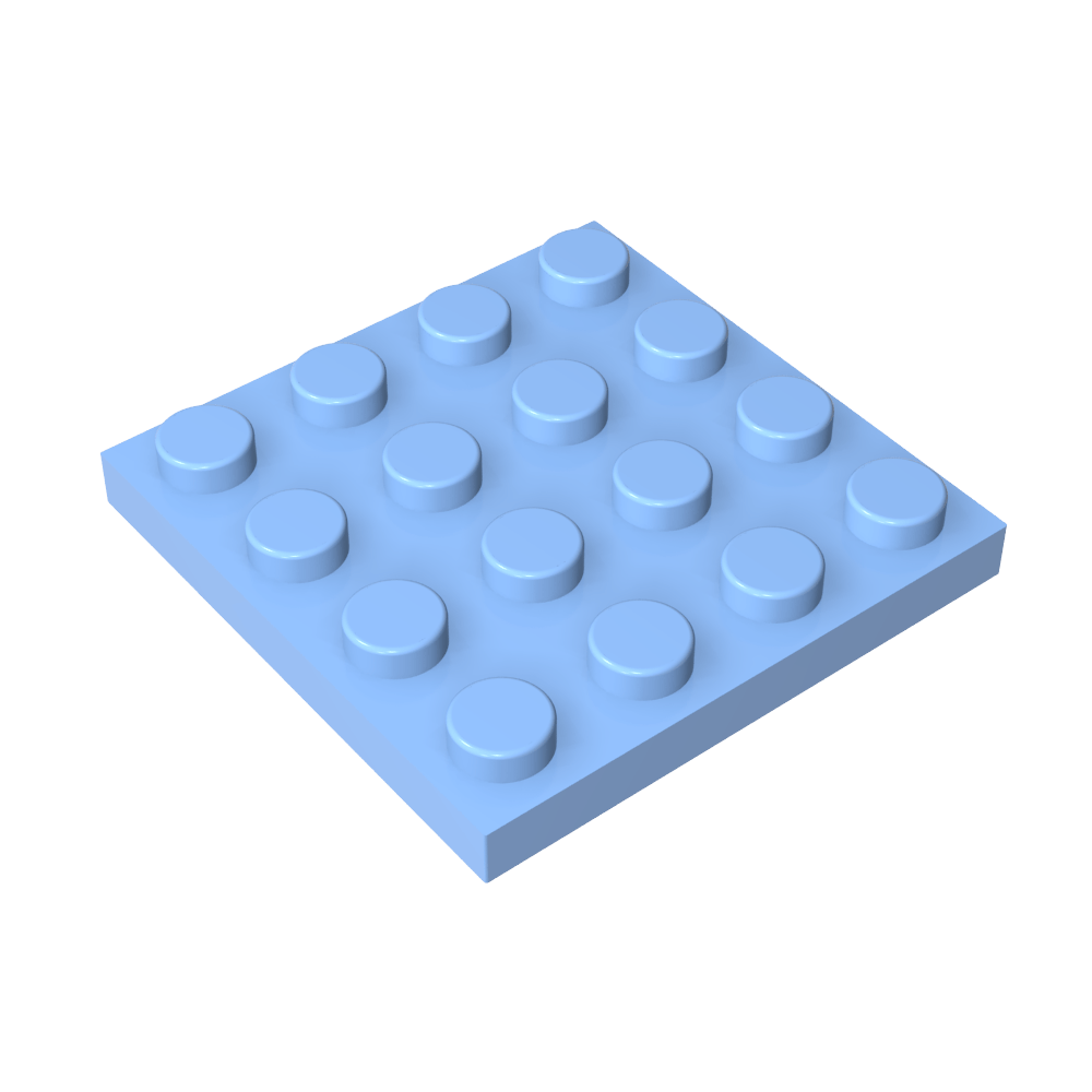 Placa 4x4-MyGobricksEs