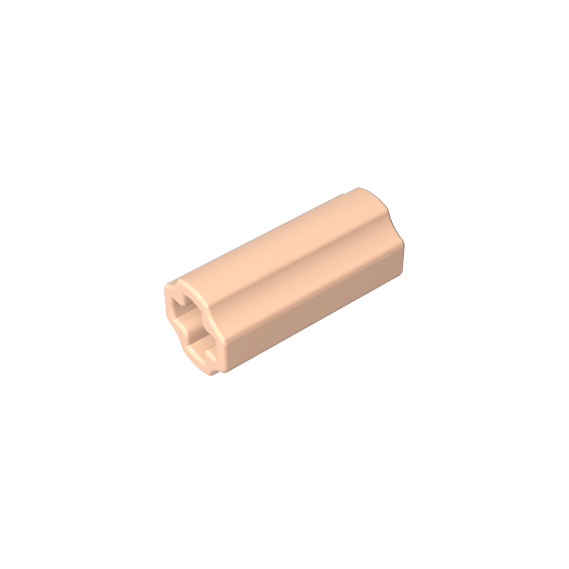 Conector de eje Technic liso [con orificio x + orientación]-MyGobricksEs