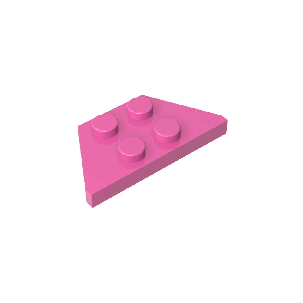 Placa de cuña 2 x 4-MyGobricksEs