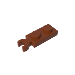 Placa modificada 1 x 2 con clip en el extremo (agarre vertical)-MyGobricksEs