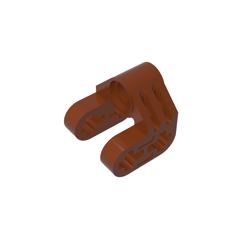 Conector de eje y pasador Technic con división perpendicular-MyGobricksEs