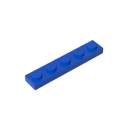 Placa 1 x 5-MyGobricksEs