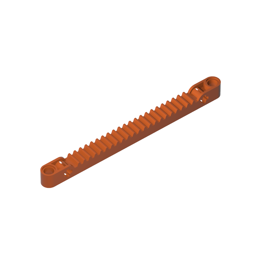 Bastidor de engranajes Technic 1 x 13 con orificios para eje y pasador-MyGobricksEs
