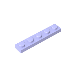 Placa 1 x 5-MyGobricksEs