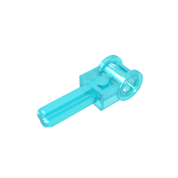 Eje Technic 1.5 con conector de eje perpendicular (mango de inversión de pértiga Technic)-MyGobricksEs