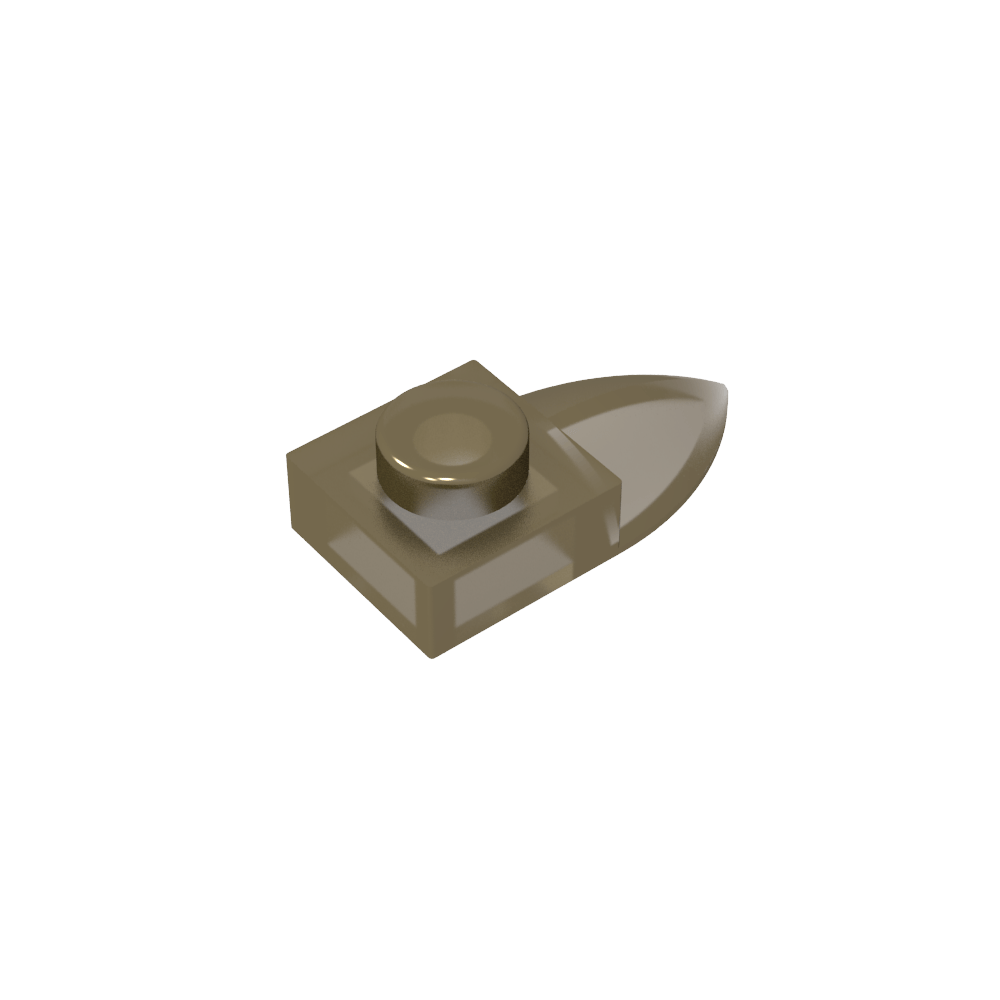Placa Especial 1 x 1 con Diente-MyGobricksEs